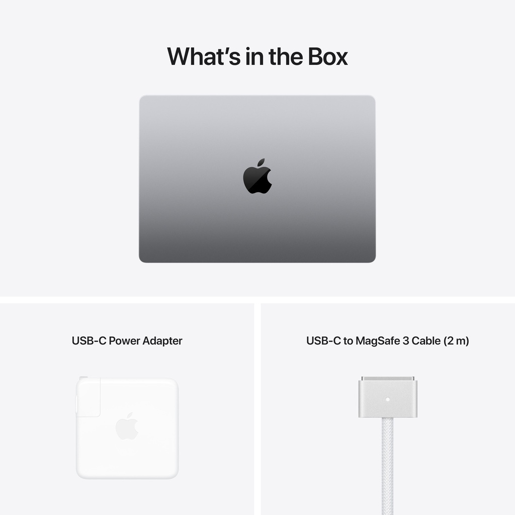 Apple 14-inch MacBook Pro - M1 Pro (Apple M1 Pro with 10-core CPU, 16-core  GPU, 16-core Neural Engine, 16GB, 2TB SSD, Space Gray)
